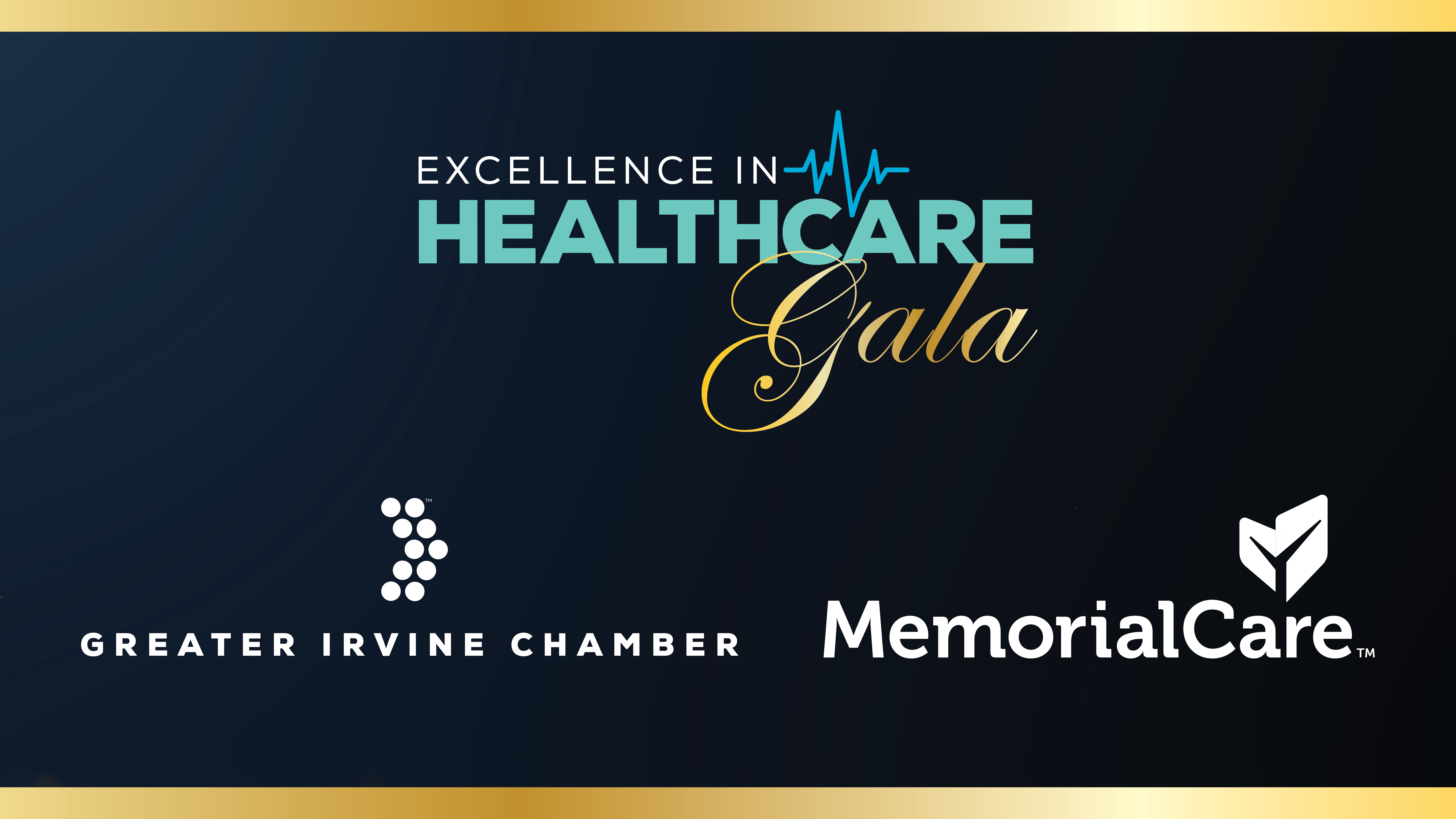 Excellence in Healthcare - MC sponsor banner