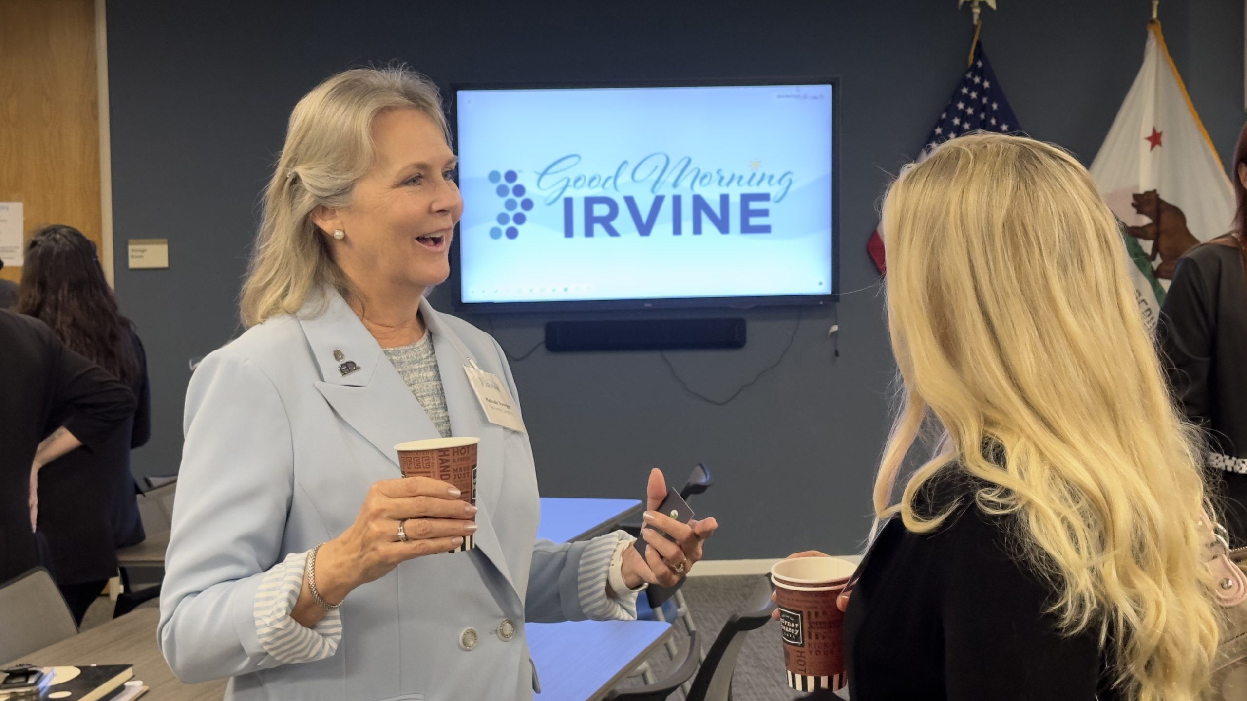 Good Morning Irvine networking event