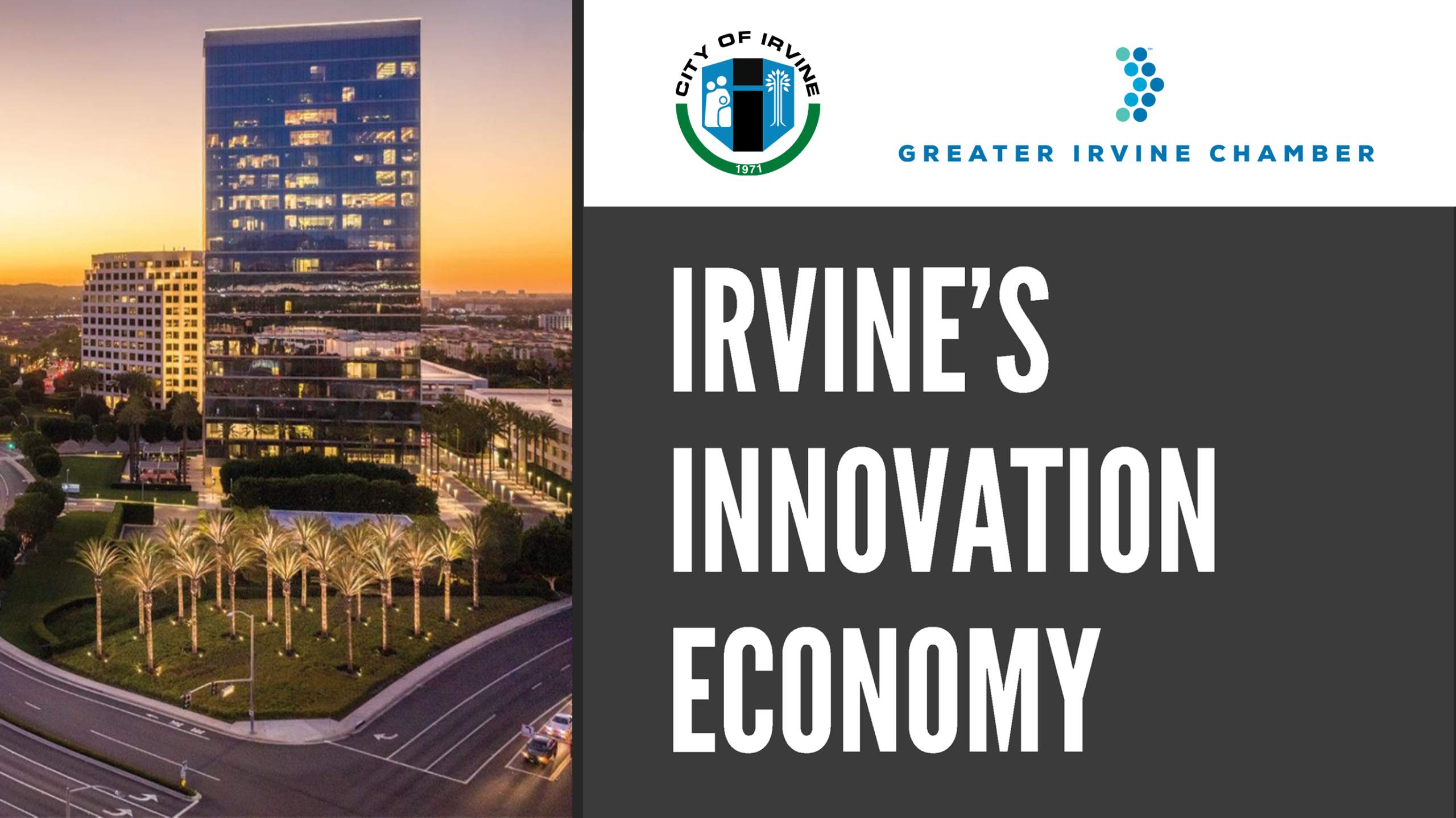 Irvine Innovation Economy Study 9 2024 - cover