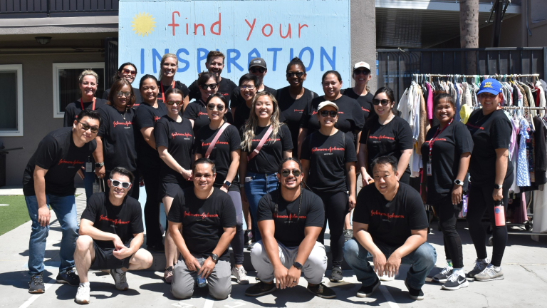 Johnson & Johnson volunteers 2023