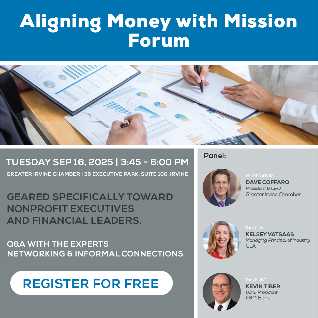 Aligning Money with Mission Forum flyer Banner Ad