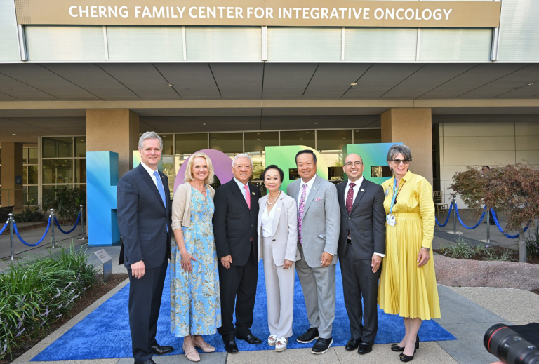 City of Hope Receives $100 Million Gift to Create the Cherng Family Center for Integrative Oncology