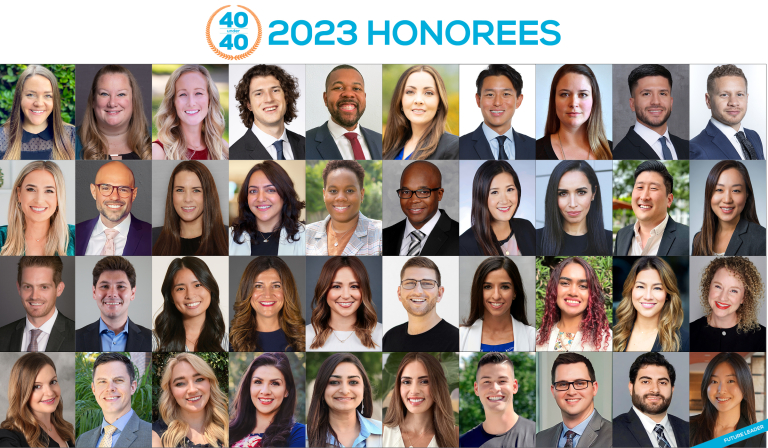 40 Under 40 Honorees Collage